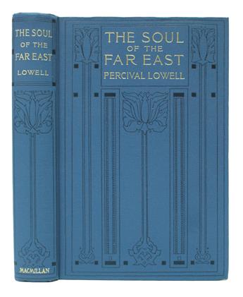 LOWELL, PERCIVAL. The Soul of the Far East.  1911.  In dust jacket.